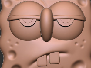 SpongeBob keychain 3D Print Model