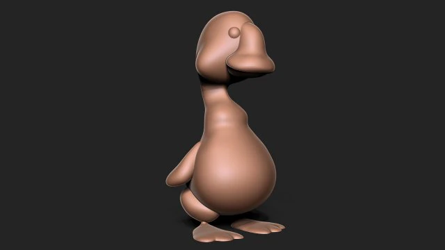 pato ganso Modelo de impresión 3D .c4d .max .obj .3ds .fbx .stl .blend 
