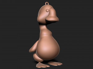 Goose keychain Model do druku 3D