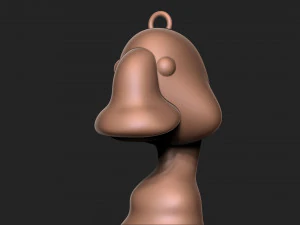 Goose keychain 3D Print Model