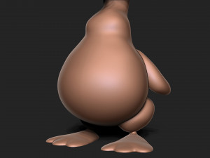 Goose keychain 3D Принт Модель