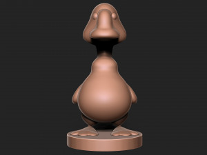 Goose duck with base 3D Принт Модель