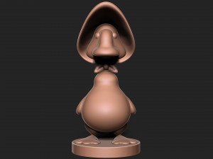 Goose bunny wearing hat 3D प्रिंट मॉडल