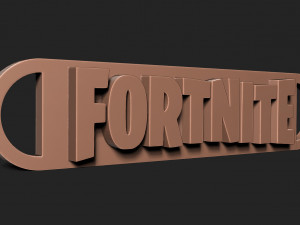 FORTNITE Logo 3D Print Model