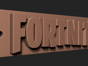 Fortnite sign Modelo de Impressão 3D