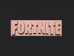 Fortnite sign 3D Print Model