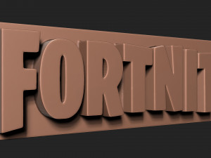 Fortnite sign 3D Принт Модель