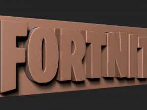 Fortnite sign 3D Print Model