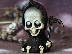 CUTE GRIM REAPER 3D Print Model