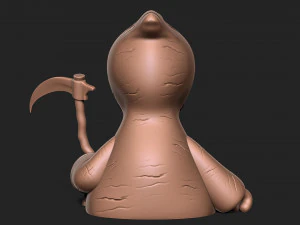 CUTE GRIM REAPER 3D Print Model