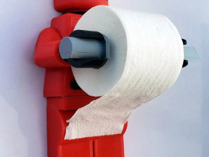DEADPOOL TOILET PAPER HOLDER 3D प्रिंट मॉडल