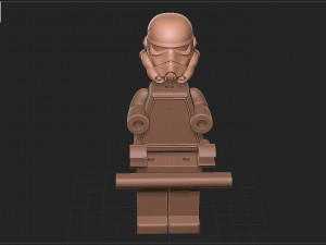 Stormtrooper helmet toilet paper holder 3D Print Model
