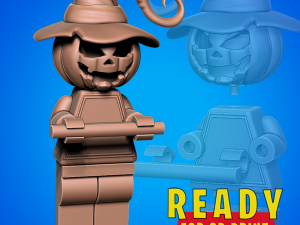Halloween toilet paper holder 3D Print Model