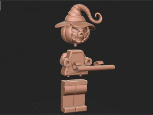 Porta papel higi&ecirc;nico de Halloween Modelo de Impressão 3D