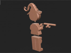 Halloween toilet paper holder 3D Принт Модель