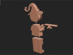 Porta papel higi&ecirc;nico de Halloween Modelo de Impressão 3D