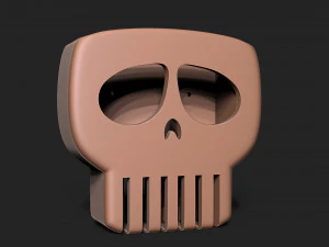 HALLOWEEN SKULL SPONGE HOLDER 3D Print Model