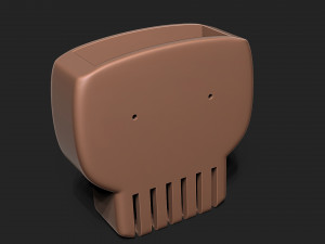 HALLOWEEN SKULL SPONGE HOLDER 3D Print Model