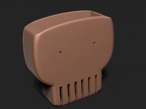 HALLOWEEN SKULL SPONGE HOLDER 3D Print Model