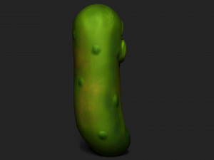 Pickle Rick 3D Print Model
