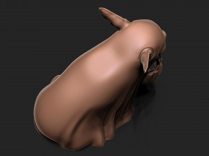 HALLOWEEN GHOST DOG 3D 打印模型