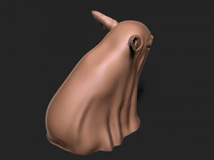 HALLOWEEN GHOST DOG 3D Print Model