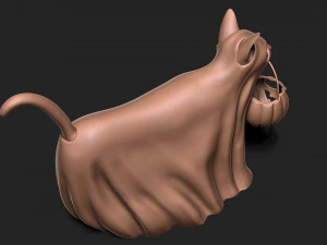 HALLOWEEN CAT 3D Print Model