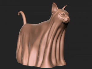 HALLOWEEN CAT 3D Print Model