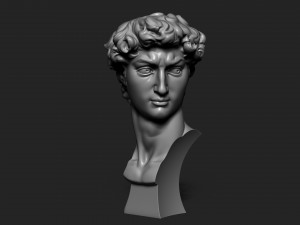 DAVID VASE STATUE 3D 프린트 모델