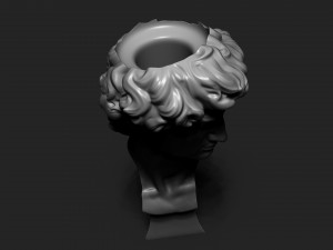 DAVID VASE STATUE 3D 프린트 모델