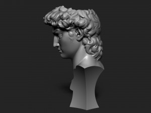 DAVID VASE STATUE 3D 프린트 모델