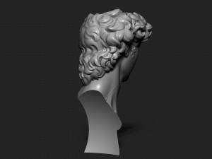 DAVID VASE STATUE 3D 프린트 모델