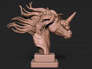HORSE AND UNICORN WITH ICE CREAM 3Dプリントモデル