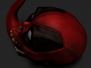 ZOMBIE DEADPOOL 3D 프린트 모델