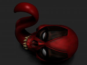 ZOMBIE DEADPOOL 3D 프린트 모델