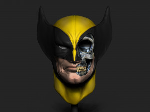 LOGAN WOLVERINE 3D प्रिंट मॉडल