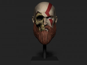 KRATOS SKULL 3D Принт Модель