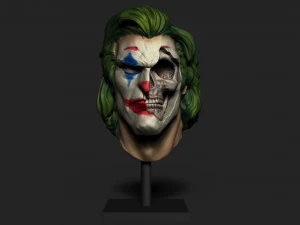 JOKER SKULL - JOAQUIN PHOENIX 3D Print Model