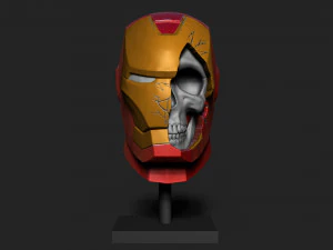 IRON MAN SKULL 3D Print Model