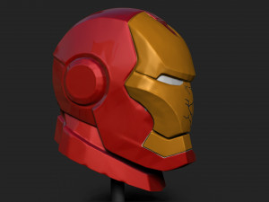 IRON MAN SKULL 3Dプリントモデル