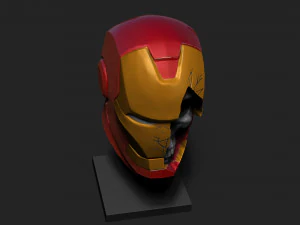 IRON MAN SKULL 3D Print Model