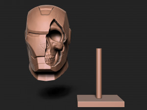 IRON MAN SKULL 3Dプリントモデル