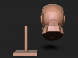 IRON MAN SKULL 3Dプリントモデル