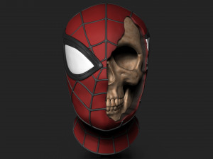 SPIDER-MAN SKULL 3D प्रिंट मॉडल