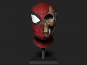SPIDER-MAN SKULL 3D प्रिंट मॉडल