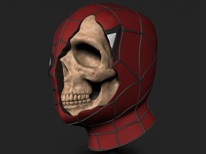 SPIDER-MAN SKULL 3D प्रिंट मॉडल