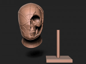 SPIDER-MAN SKULL 3D प्रिंट मॉडल