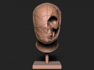 SPIDER-MAN SKULL 3D प्रिंट मॉडल