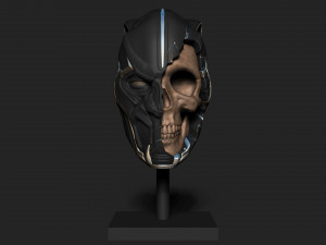 BLACK PANTHER SKULL 3D Print Model