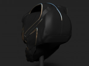 BLACK PANTHER SKULL 3D Print Model